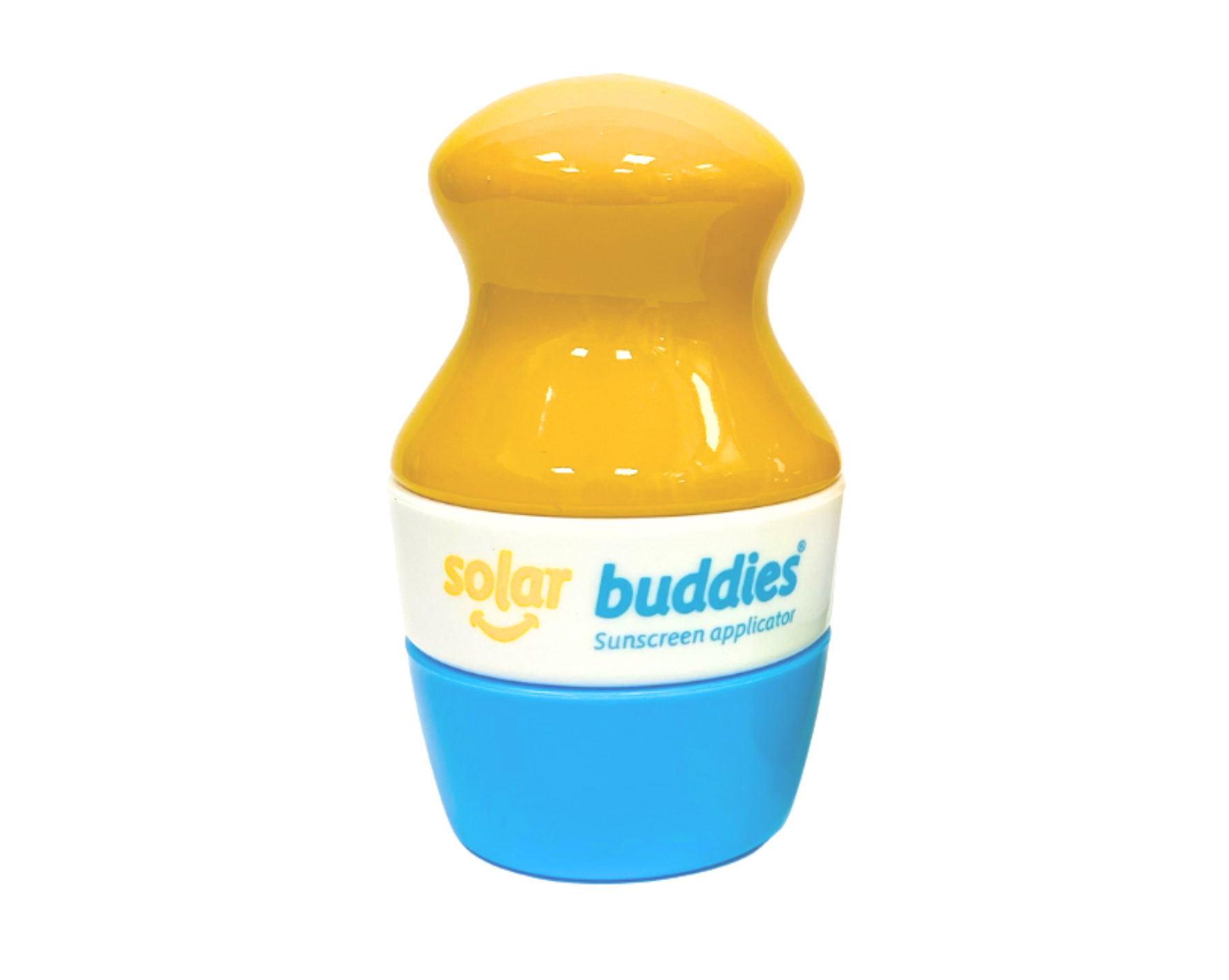 solar buddy sunscreen applicator blue