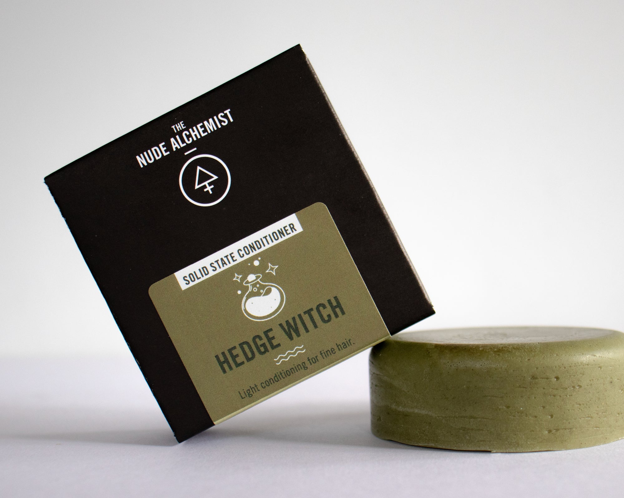 hedge witch solid conditioner bar for fine hair